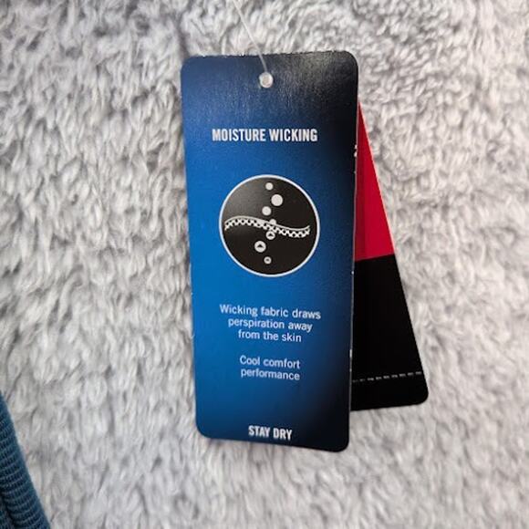 Grand Slam Performance Golf Shirt Men's XL Polo UPF 50 Wicking Deep Teal NWT - Picture 3 of 11